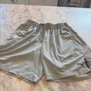Puma Men's Athletic Shorts in light grey size large